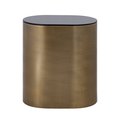 Elk Signature Accent Table, 17.75 in W, 12 in L, 20.5 in H, Metal Top H0895-10539